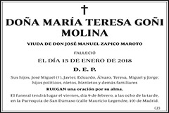 María Teresa Goñi Molina